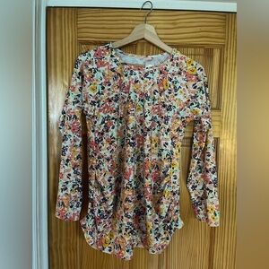 Ingrid & Isabel Maternity Swim Rashguard Size L